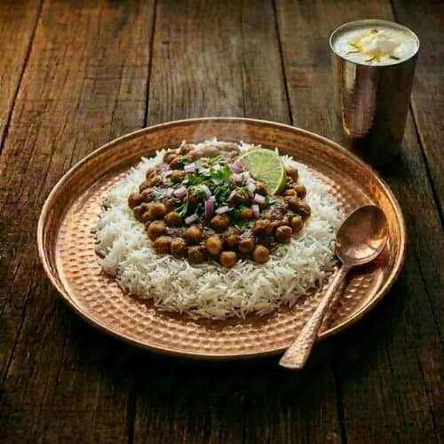 Chhole Chawal